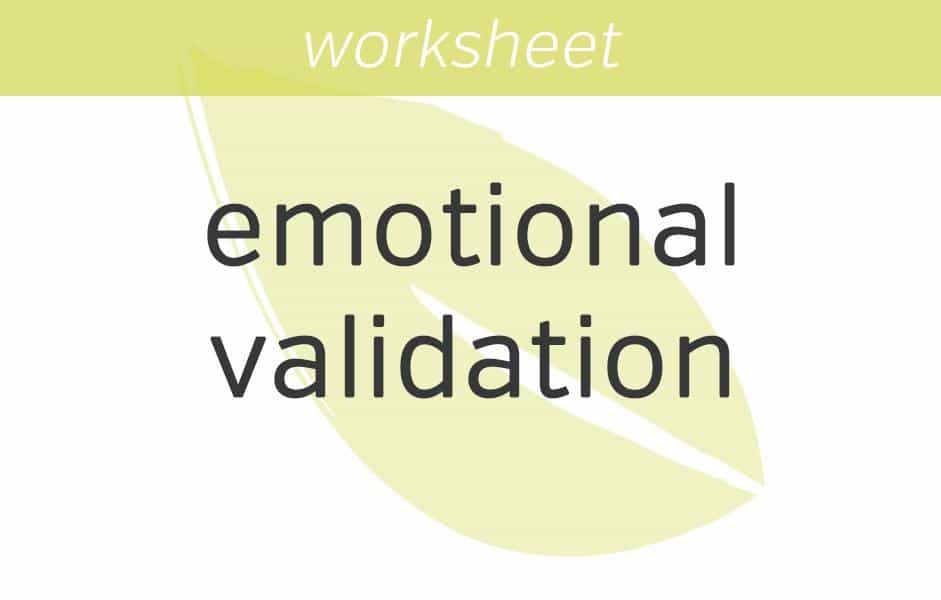 Emotional Validation