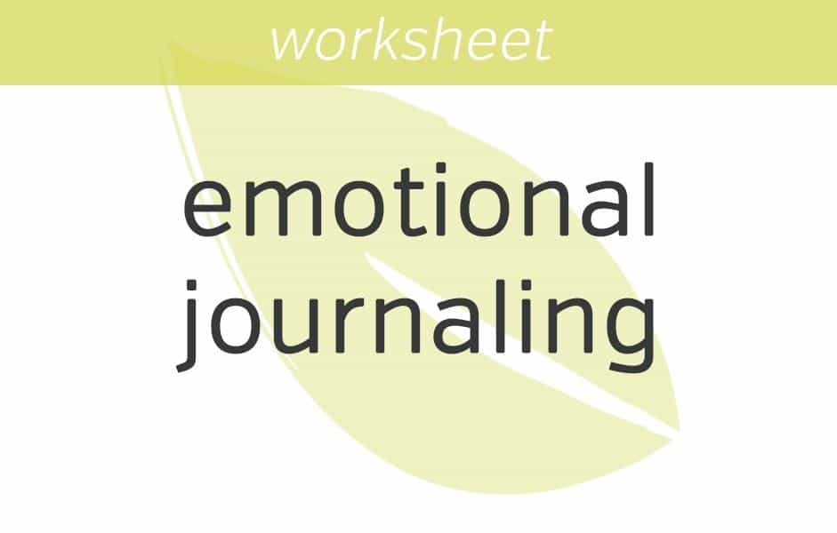 Emotional Journaling