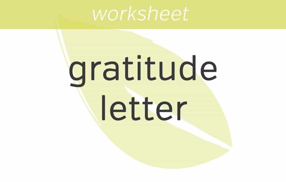 Gratitude Letter