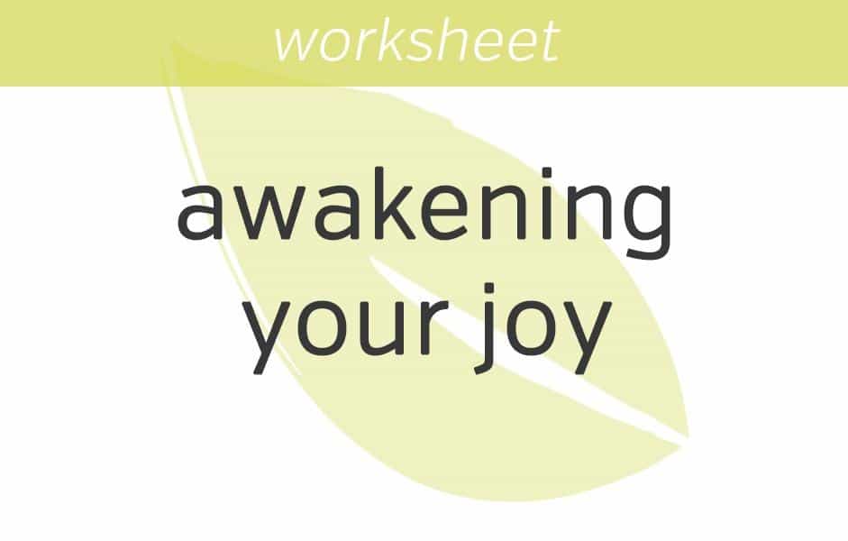 awakening your joy