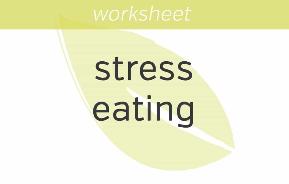 stress eating