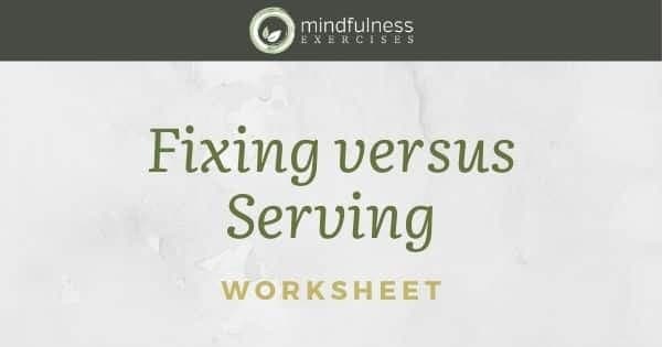 Fixing versus Serving
