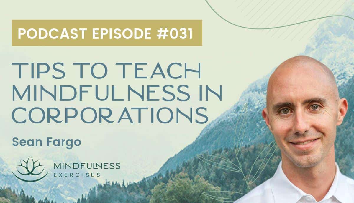Tips to Teach Mindfulness in Corporations, with Sean Fargo