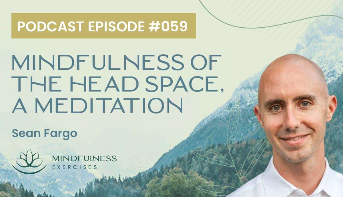 Mindfulness of the Head Space, A Meditation with Sean Fargo