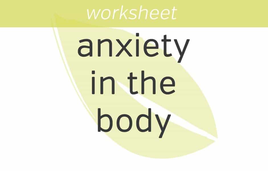 Sensing and Rating Anxiety in the Body