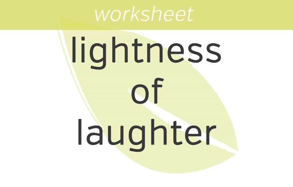 The Lightness of Laughter
