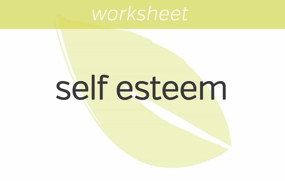 building self esteem
