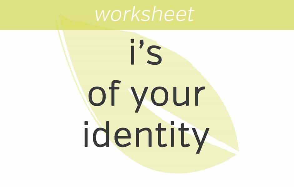 the is of your identity