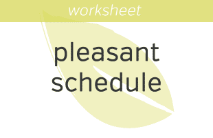 Pleasant schedule