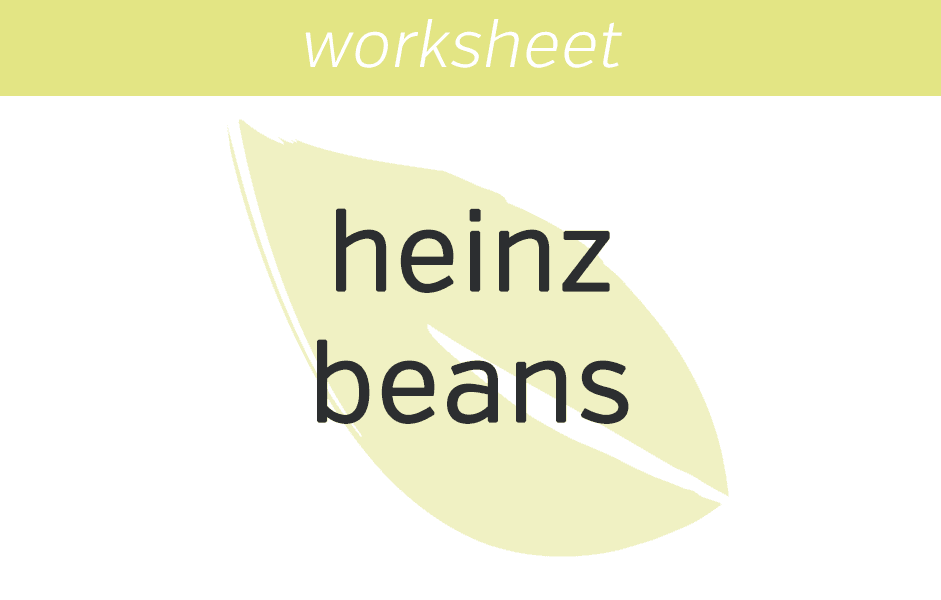 Gratitude Exercise: The Can of Heinz Beans