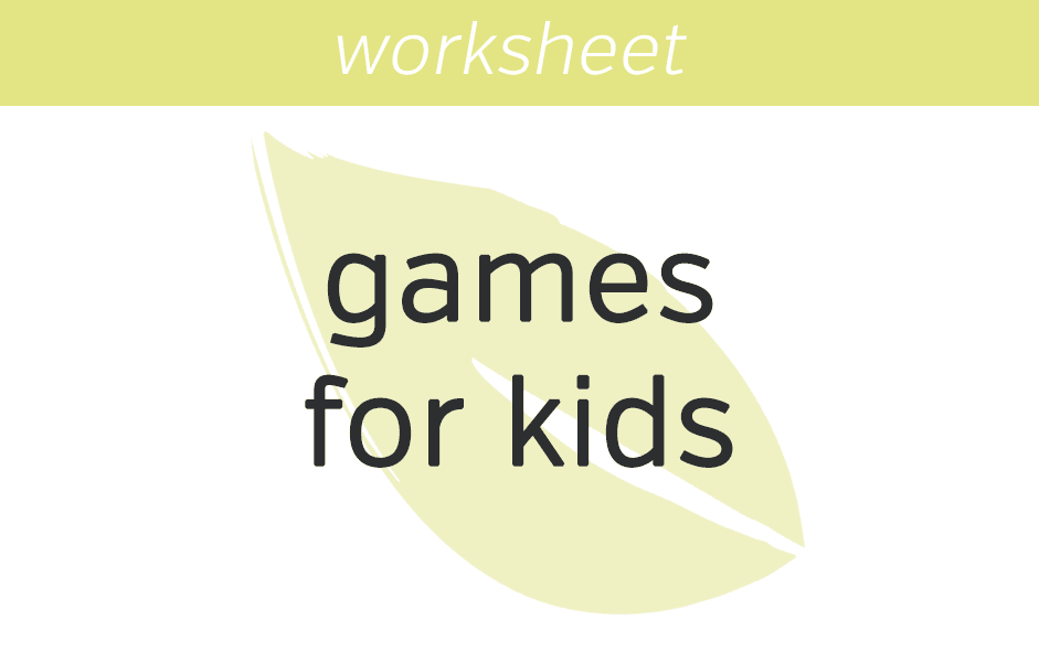 Gratitude Games and Ideas for Kids