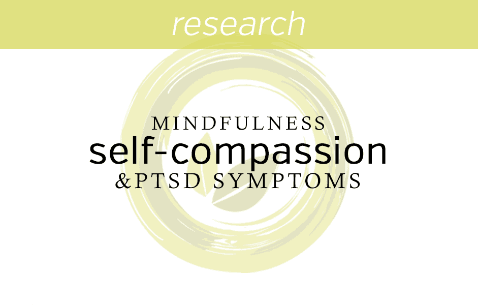 Mindfulness Self-Compassion PTSD Symptoms