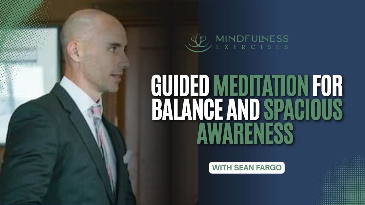 Guided Meditation for Balance and Spacious Awareness with Sean Fargo