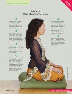 sandra mindful posture zazen anxiety beginners three minute meditate wondered meditates breathe lezen seated properly