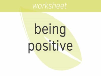 Being Positive