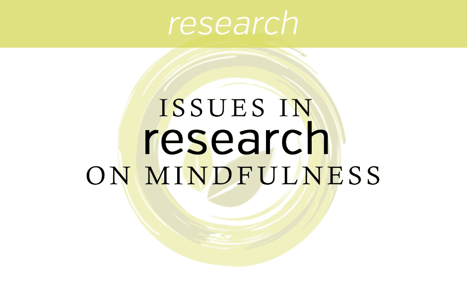 mindfulness research update 2008