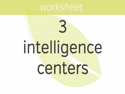 Empowering Your Three Intelligence Centers