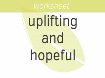 Share an Uplifting and Hopeful Story