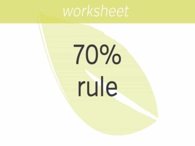 The 70 Rule or Why 7 Is the New