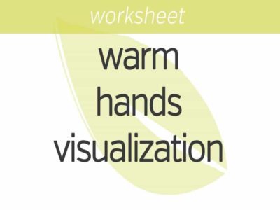 Warm Hands Visualization