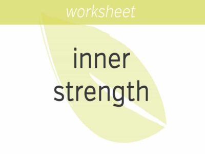 building inner strength