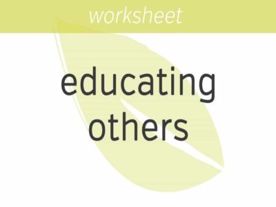 educating others effectively