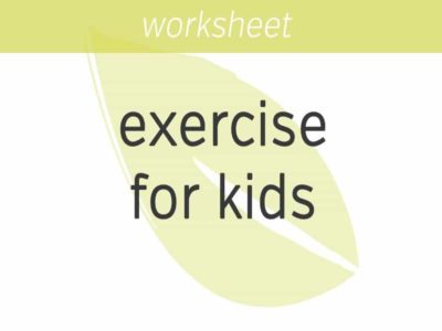 snow globe exercise for kids