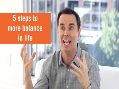 Achieving More Balance in Your Life