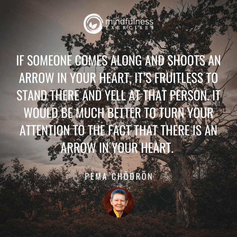 If Someone Comes Along Pema Chodron Inspirational Mindfulness Quotes