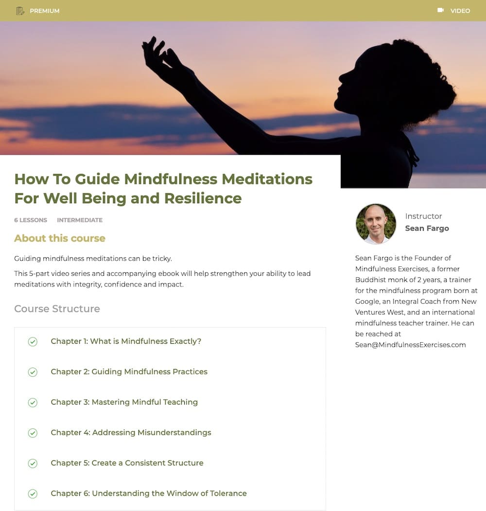 Guided Meditation Scripts From Mindfulness Exercises