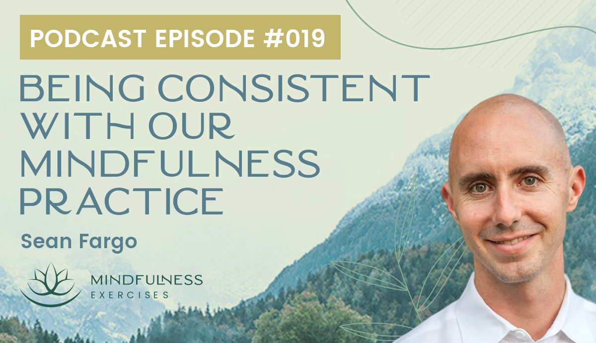 Being Consistent with our Mindfulness Practice - Sean Fargo