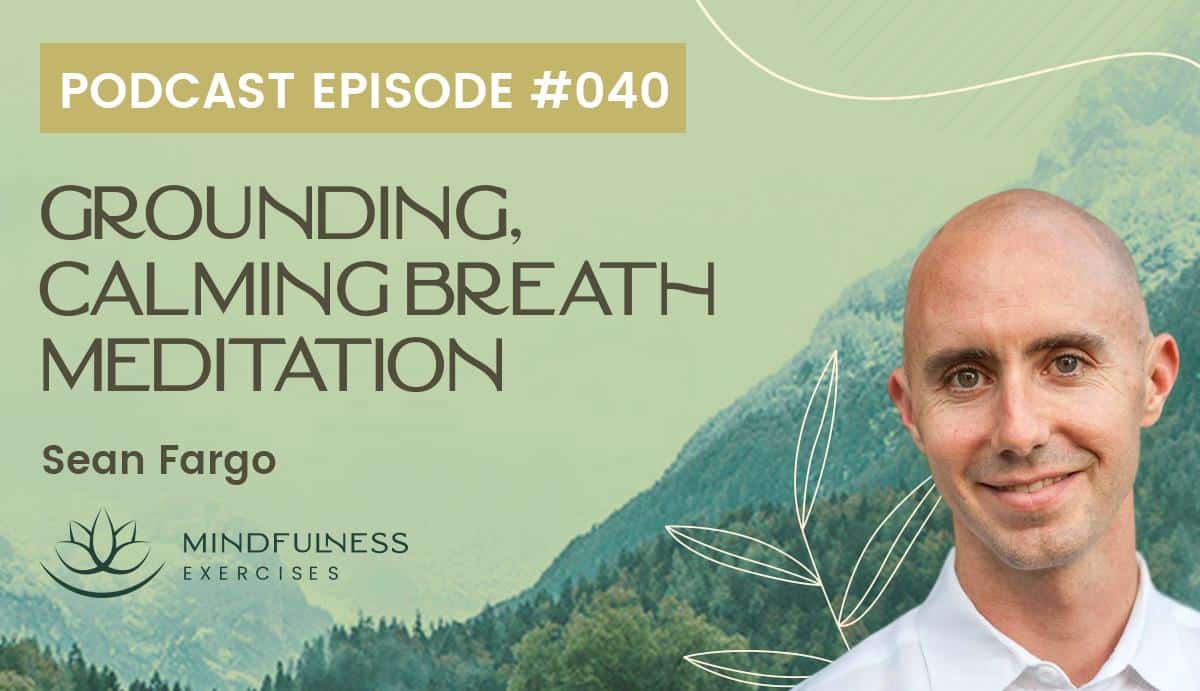 Grounding, Calming Breath Meditation, with Sean Fargo