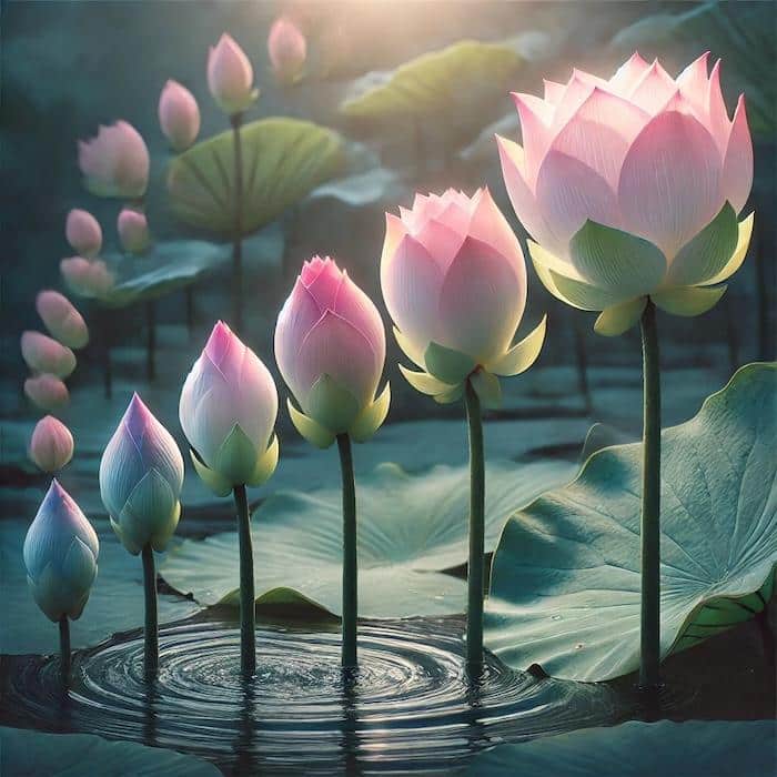 Blooming Lotus Flower