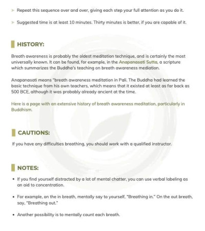 , Brandable Mindfulness Meditation Curriculum